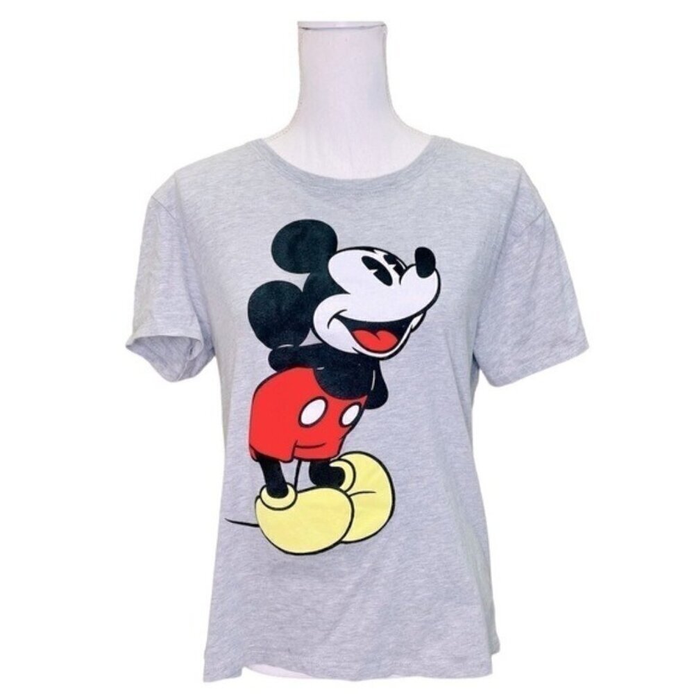 Disney Mickey Mouse Gray T-shirt M/L